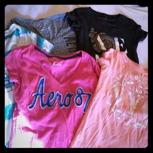 Lot of 5 Aeropostale shirts